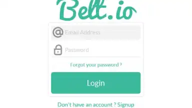 Capture d'écran de Belt.io 5