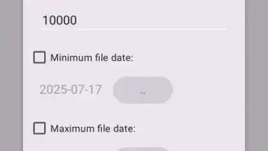 Capture d'écran de DiskDigger 7