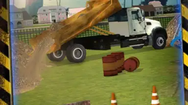 Capture d'écran de Construction Trucker 3D Sim 3