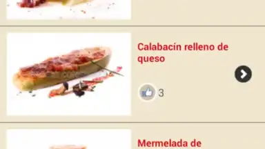 Capture d'écran de Recetas 1