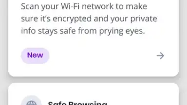 Capture d'écran de McAfee Security: Antivirus VPN 8
