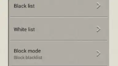 Capture d'écran de Call Blocker 2
