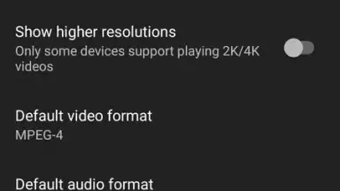 Capture d'écran de NexTube 1