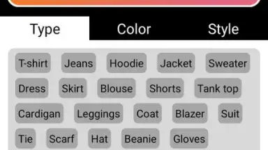 Capture d'écran de AI Dress Up 2