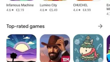 Capture d'écran de Google Play 9