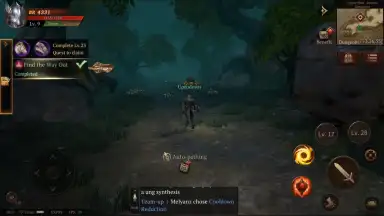 Capture d'écran de Forgotten Throne 4