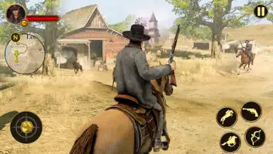 Capture d'écran de West Cowboy Games Horse Riding 7