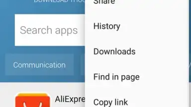 Capture d'écran de 4G Browser 4