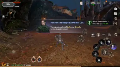 Capture d'écran de Lord of Dragons 1