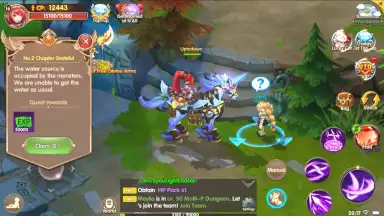 Capture d'écran de Summoners Knight: Dragon Blaze 4