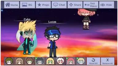 Capture d'écran de Gachaverse 2