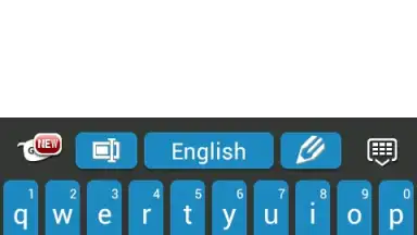 Capture d'écran de Keyboard for Galaxy S4 6