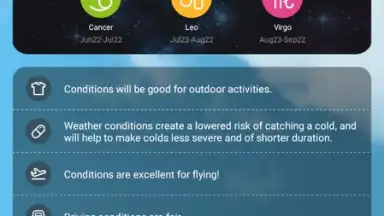 Capture d'écran de Daily Weather Free 4