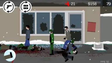 Capture d'écran de Flat Zombies: Cleanup and Defense 17