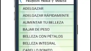 Capture d'écran de Hechizos salud y belleza 2