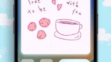 Capture d'écran de Loveit: Note & Lockit Widget 5