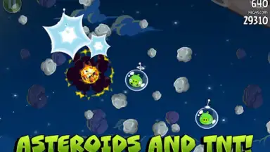 Capture d'écran de Angry Birds Space 4
