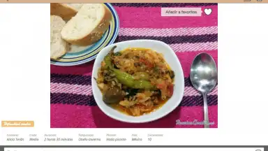 Capture d'écran de Recetas Mexicanas 14