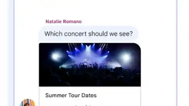 Capture d'écran de Google Messages 7