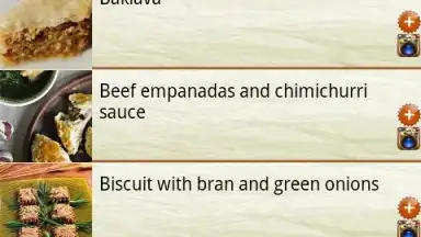 Capture d'écran de Baking recipes 3