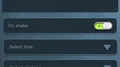 Capture d'écran de Fake call and sms 1