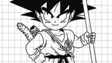 Capture d'écran de Draw Goku 2