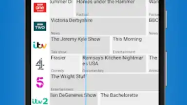 Capture d'écran de TV Listings Guide UK Cisana TV 8