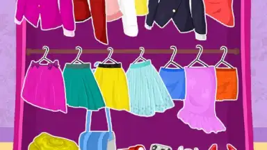 Capture d'écran de Princess High School Dress Up 3