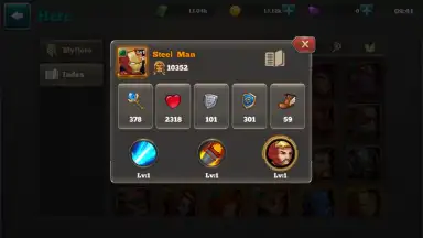 Capture d'écran de Heroes Legend Idle RPG 6