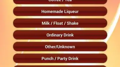 Capture d'écran de 8,500 Drink Recipes Free 4