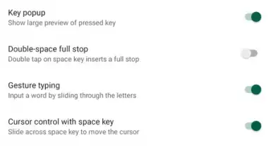 Capture d'écran de Telugu Keyboard 17
