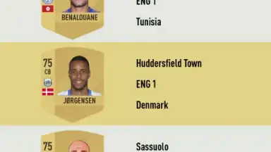 Capture d'écran de FUT 18 DRAFT 1
