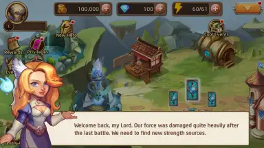 Capture d'écran de Heroes Legend: Idle Battle War 3