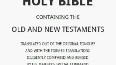 Capture d'écran de Holy Bible (KJV) 7