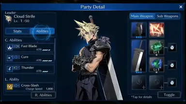 Capture d'écran de Final Fantasy VII Ever Crisis 11