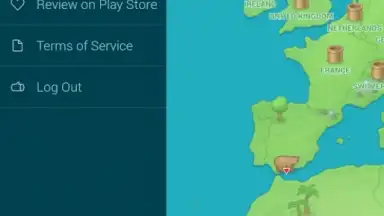 Capture d'écran de TunnelBear VPN 12
