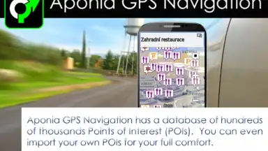 Capture d'écran de Aponia GPS Navigation 8