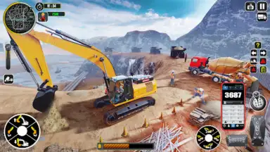 Capture d'écran de Excavator Truck Simulator Game 2