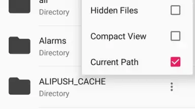 Capture d'écran de Framaroot File Manager 1