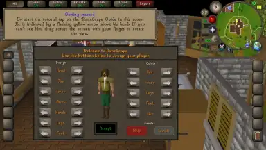 Capture d'écran de Old School RuneScape 3