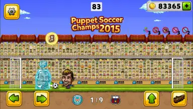 Capture d'écran de Puppet Soccer Champions 2015 6