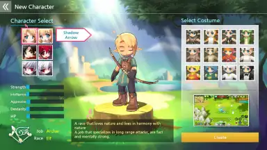 Capture d'écran de Luna Fantasia 9
