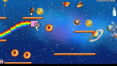 Capture d'écran de Nyan Cat: Lost In Space 2