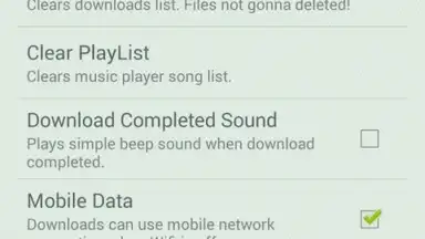 Capture d'écran de Download Manager Android 2