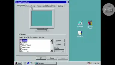 Capture d'écran de Win 98 Simulator 6