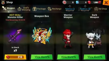 Capture d'écran de Lucid Adventure: Idle RPG 2