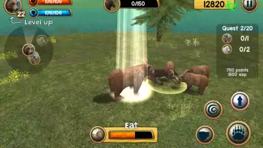 Capture d'écran de Wild Bear Simulator 3D 1