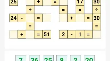 Capture d'écran de Cross Math 11