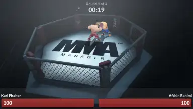 Capture d'écran de MMA Manager 9
