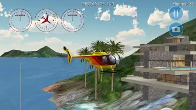 Capture d'écran de Helicopter Flight Simulator 10